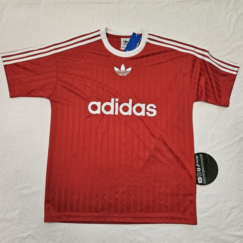 Adidas Originals Adicolor Trefoil Poly Better Scarlet Red IM9458 Men's Size XL